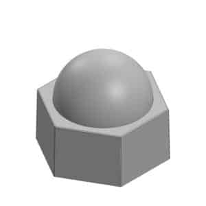 Capuchon de protection hexagonal (hexagone extérieur)