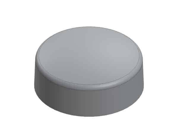 Cache pour fixations de WC