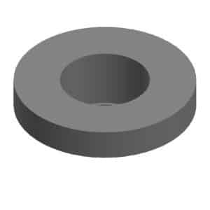 Rondelles à facettes pour vis d'appui de fenêtre