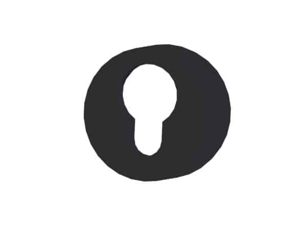 Accroche pour cadre photo - forme de clé