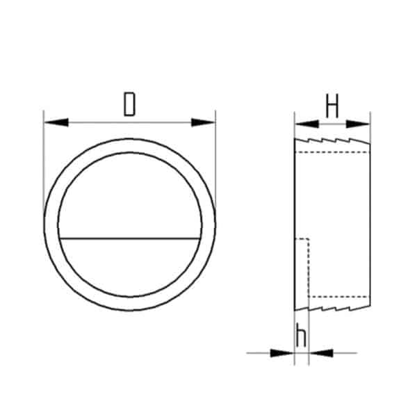 Suspensions pour cadres photo avec demi-cercle lisse – Image 2
