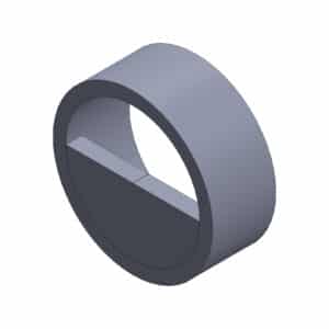 Accroche pour cadre photo avec demi-cercle dentelé et bourrelet