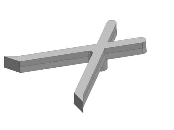 Transport lock for shelves